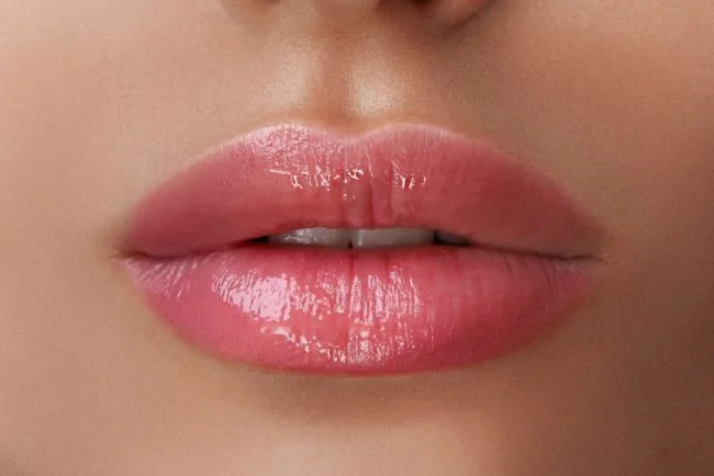 Aquarell Lippen